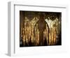 Penitents Follow La Macarena During a Holy Week Procession-null-Framed Photographic Print