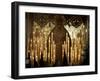 Penitents Follow La Macarena During a Holy Week Procession-null-Framed Photographic Print