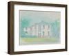 Penlee House, 1991 (W/C on Paper)-John Miller-Framed Giclee Print