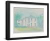 Penlee House, 1991 (W/C on Paper)-John Miller-Framed Giclee Print