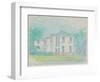 Penlee House, 1991 (W/C on Paper)-John Miller-Framed Giclee Print