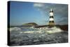 Penmon Lighthouse and Puffin Island August-null-Stretched Canvas