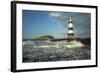 Penmon Lighthouse and Puffin Island August-null-Framed Photographic Print