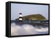 Penmon Point Lighthouse, and Puffin Island, Penmon-Pearl Bucknall-Framed Stretched Canvas