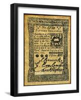 Penn Banknote, 1773-null-Framed Giclee Print