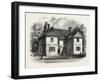 Penn's House, Philadelphia, USA, 1870s-null-Framed Giclee Print