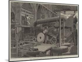 Penn's Marine-Engine Factory at Greenwich, the Erecting Shop-null-Mounted Giclee Print