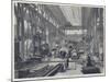 Penn's Marine-Engine Factory at Greenwich: The Large Machine-Shop and Turnery-null-Mounted Art Print