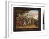 Penn's Treaty with the Indians, C.1830-35 (Oil on Canvas)-Edward Hicks-Framed Giclee Print