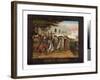 Penn's Treaty with the Indians, C.1830-35 (Oil on Canvas)-Edward Hicks-Framed Giclee Print