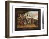 Penn's Treaty with the Indians, C.1830-35 (Oil on Canvas)-Edward Hicks-Framed Giclee Print