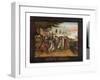 Penn's Treaty with the Indians, C.1830-35 (Oil on Canvas)-Edward Hicks-Framed Giclee Print