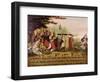 Penn's Treaty with the Indians circa 1840-Edward Hicks-Framed Giclee Print