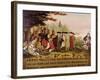 Penn's Treaty with the Indians circa 1840-Edward Hicks-Framed Giclee Print