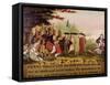 Penn's Treaty with the Indians circa 1840-Edward Hicks-Framed Stretched Canvas