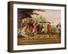 Penn's Treaty with the Indians circa 1840-Edward Hicks-Framed Giclee Print