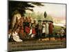 Penn's Treaty with the Indians-Edward Hicks-Mounted Giclee Print