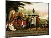 Penn's Treaty with the Indians-Edward Hicks-Mounted Giclee Print