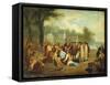 Penn's Treaty-Dirk Van Erp-Framed Stretched Canvas