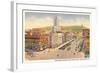 Penn Square, Courthouse, Mt. Penn, Reading-null-Framed Art Print