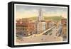 Penn Square, Courthouse, Mt. Penn, Reading-null-Framed Stretched Canvas