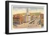 Penn Square, Courthouse, Mt. Penn, Reading-null-Framed Art Print