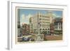 Penn Square, Lancaster-null-Framed Art Print