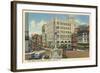 Penn Square, Lancaster-null-Framed Art Print