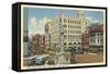 Penn Square, Lancaster-null-Framed Stretched Canvas