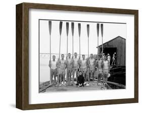 Penn State Row Team, 1914-Marker David-Framed Art Print