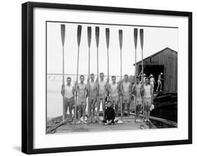 Penn State Row Team, 1914-Marker David-Framed Art Print