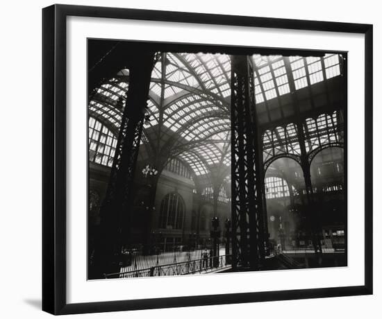 Penn Station, Interior, Manhattan-Berenice Abbott-Framed Giclee Print