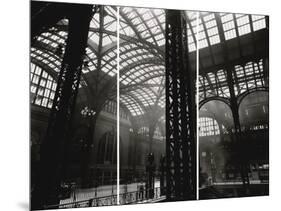 Penn Station, Interior, Manhattan-Berenice Abbott-Mounted Giclee Print