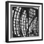 Penn Station's Waiting Room's Glass and Steel Ceiling-Walker Evans-Framed Photographic Print