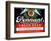 Pennant Lager Beer-null-Framed Art Print