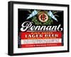 Pennant Lager Beer-null-Framed Art Print