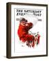 "Pennants for Sale," Saturday Evening Post Cover, November 24, 1923-Elbert Mcgran Jackson-Framed Giclee Print