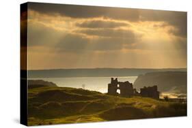 Pennard Castle, Gower, Wales, United Kingdom, Europe-Billy Stock-Stretched Canvas