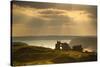 Pennard Castle, Gower, Wales, United Kingdom, Europe-Billy Stock-Stretched Canvas