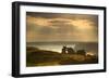 Pennard Castle, Gower, Wales, United Kingdom, Europe-Billy Stock-Framed Photographic Print