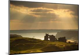 Pennard Castle, Gower, Wales, United Kingdom, Europe-Billy Stock-Mounted Photographic Print