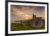 Pennard Castle, Overlooking Three Cliffs Bay, Gower, Wales, United Kingdom, Europe-Billy-Framed Photographic Print