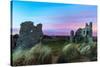 Pennard Castle, Overlooking Three Cliffs Bay, Gower, Wales, United Kingdom, Europe-Billy-Stretched Canvas