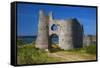 Pennard Castle, Overlooking Three Cliffs Bay, Gower, Wales, United Kingdom, Europe-Billy Stock-Framed Stretched Canvas