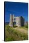 Pennard Castle, Overlooking Three Cliffs Bay, Gower, Wales, United Kingdom, Europe-Billy Stock-Stretched Canvas