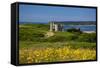 Pennard Castle, Overlooking Three Cliffs Bay, Gower, Wales, United Kingdom, Europe.-Billy Stock-Framed Stretched Canvas