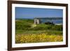 Pennard Castle, Overlooking Three Cliffs Bay, Gower, Wales, United Kingdom, Europe.-Billy Stock-Framed Photographic Print