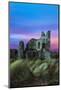 Pennard Castle, Overlooking Three Cliffs Bay, Gower, Wales, United Kingdom, Europe-Billy-Mounted Photographic Print