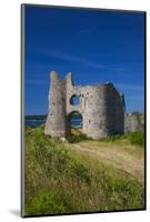 Pennard Castle, Overlooking Three Cliffs Bay, Gower, Wales, United Kingdom, Europe-Billy Stock-Mounted Photographic Print