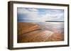 Pennard Pill Meets the Bristol Channel at Three Cliffs Bay, Gower, South Wales, UK-Nigel John-Framed Photographic Print